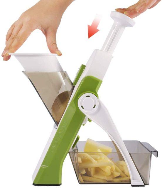 Fatiador de legumes manual. - Ômega Store(os)